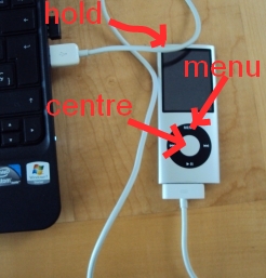 diary of a handyman bringing an ipod nano back to life ipod nano only works when plugged in