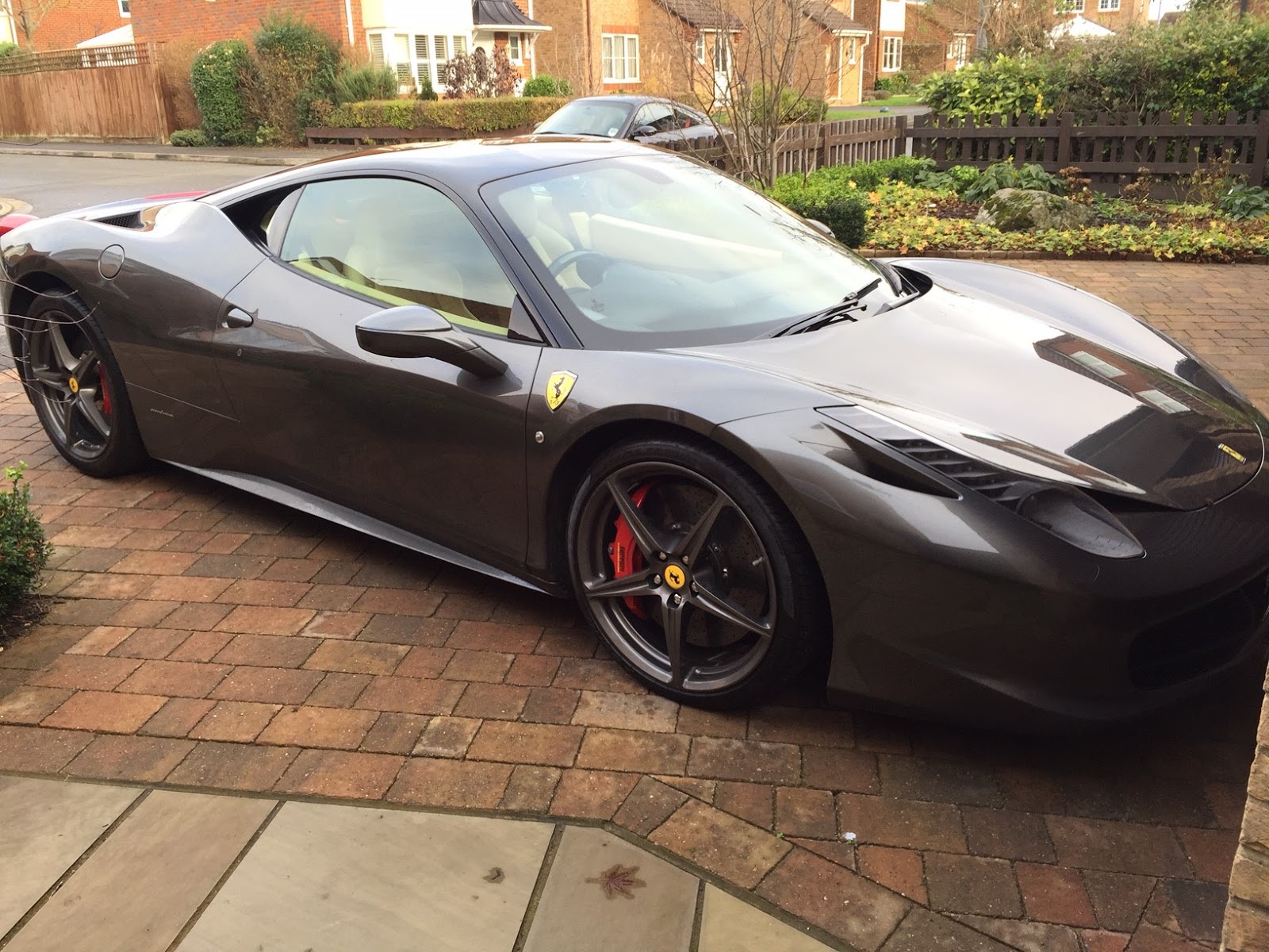 Ferrari 458 Italia in Grey