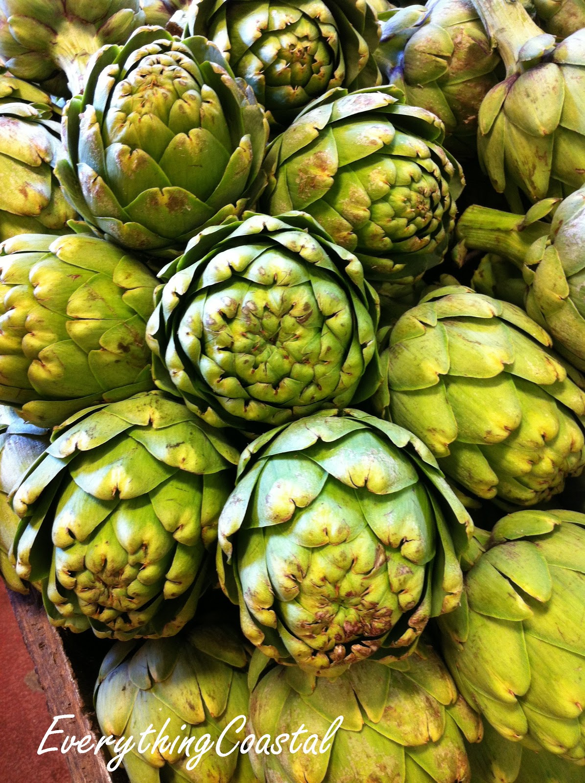 Everything Coastal.... Weekend Crab and Artichoke Bisque