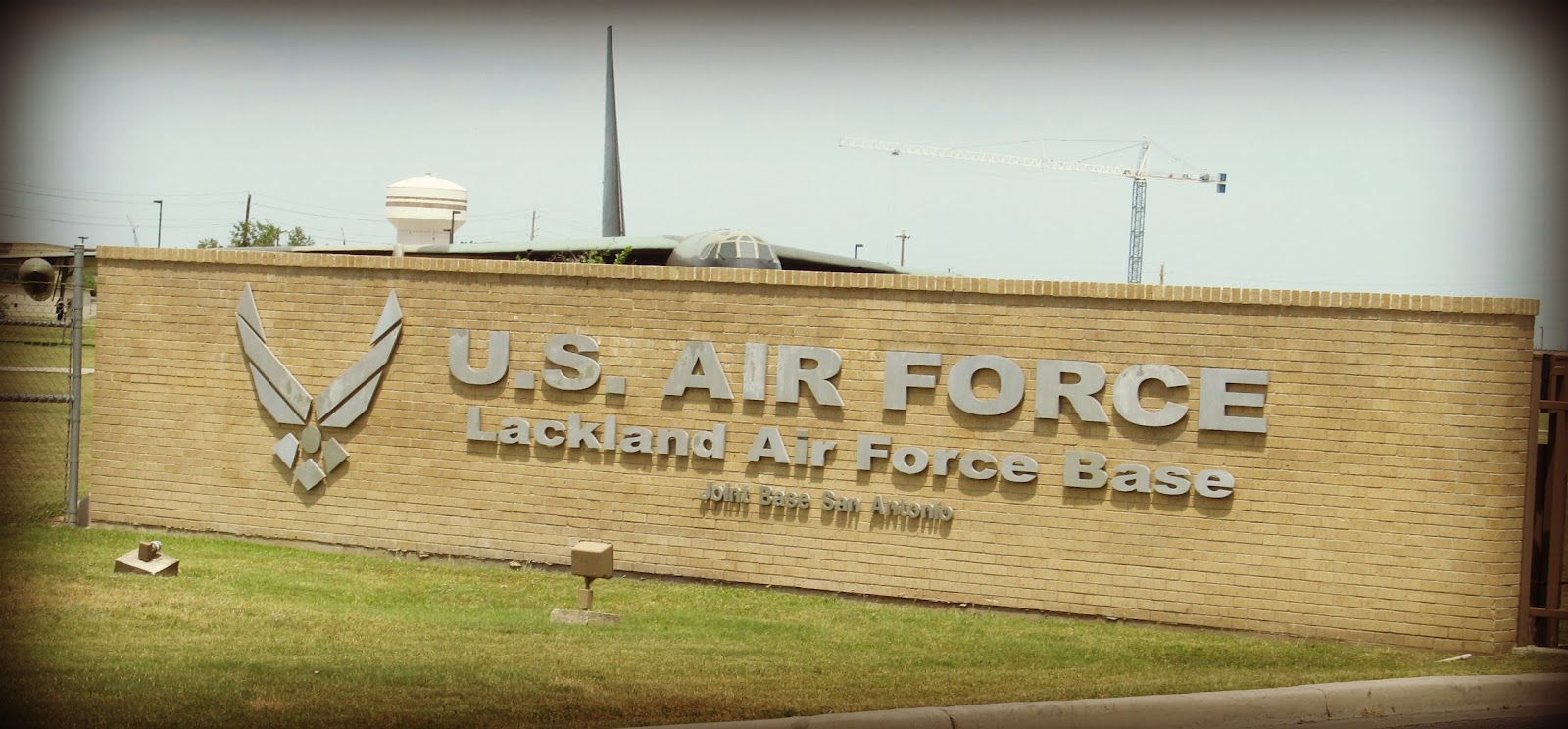 Greetings from Texas Lackland Air Force Base