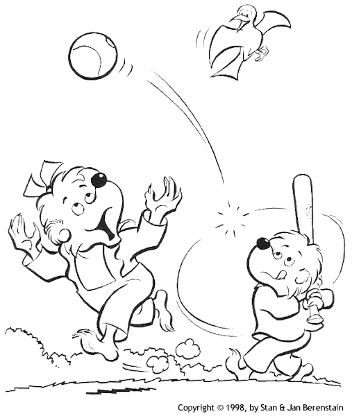 Berenstain Bears Coloring Pages