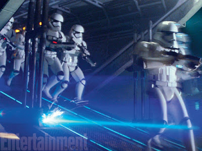 Star Wars The Force Awakens Stormtroopers in Action Entertainment Weekly Image