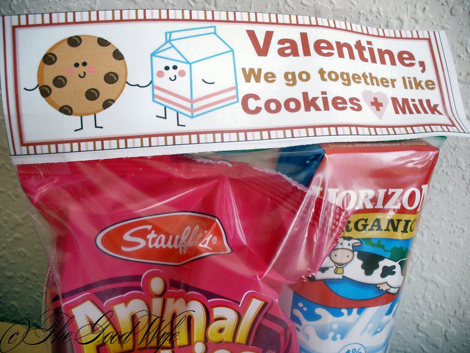 The Good Wife Milk + Cookies Valentine