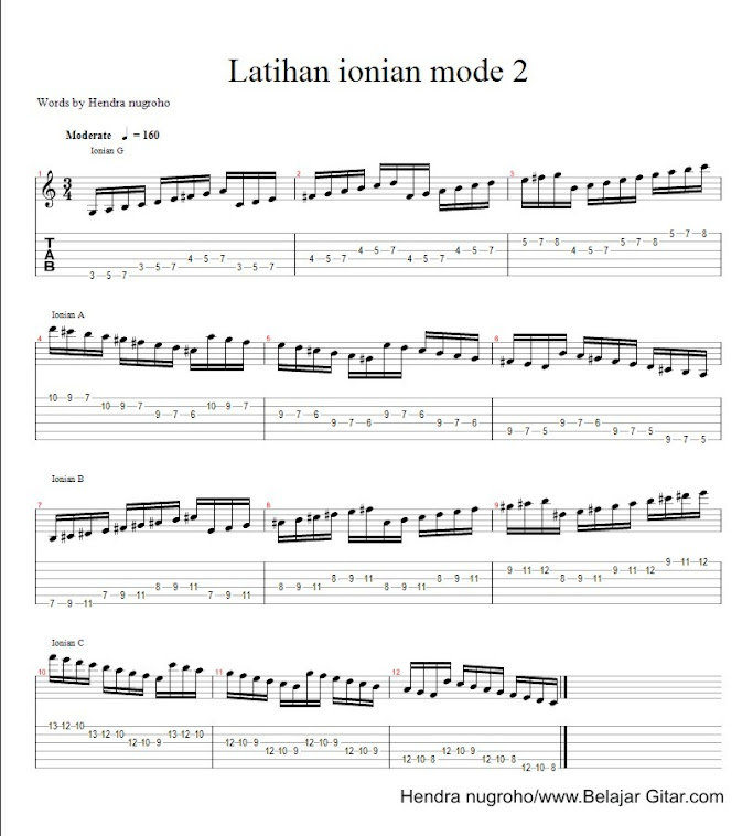 latihan ionian mode 2 - page 1