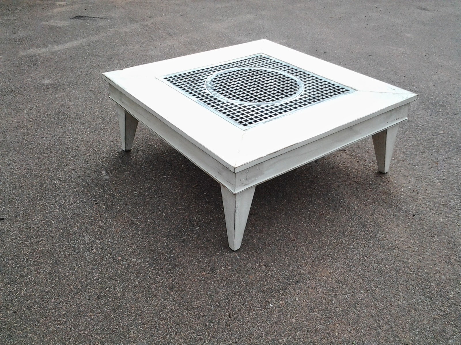 Backroad Folkart By Kerras Jeffery Large Coffee Table