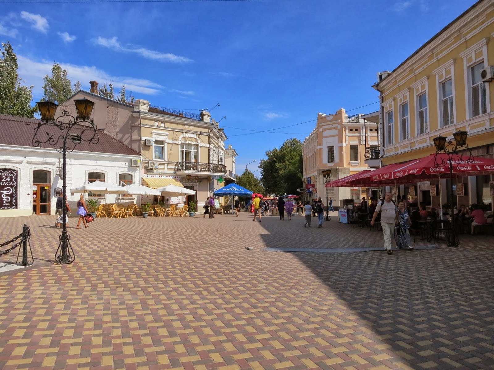 Феодосия Крым улицы