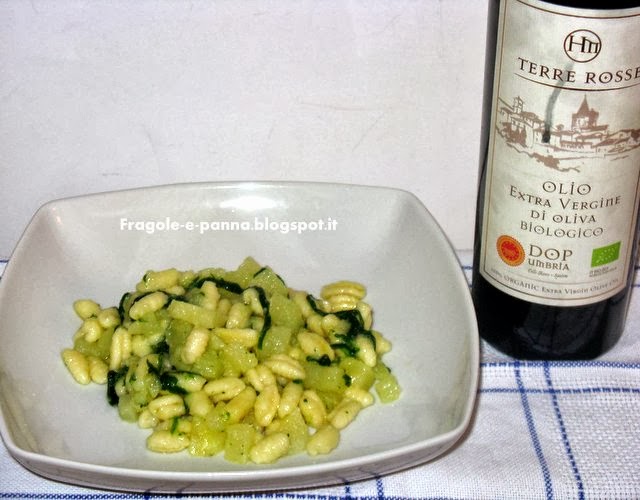 gnocchetti sardi con rucola e patate!