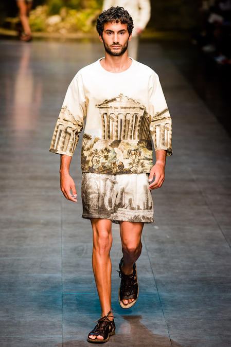 Mister Golightly: Le défilé homme printemps/été 2014 Dolce & Gabbana