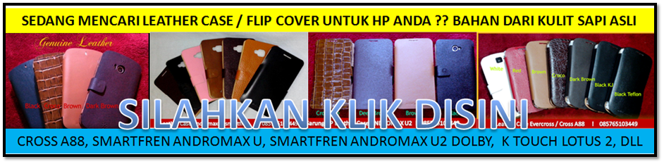 sarung hp/leather case kulit