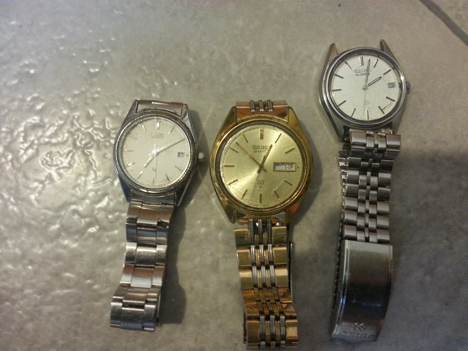 sparepic Seiko Quartz Need Restoration