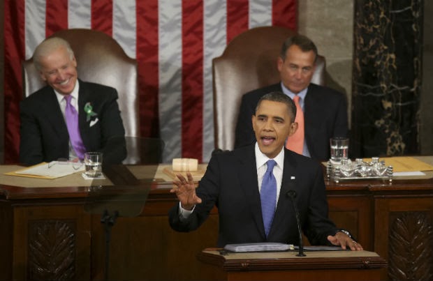 Obama State Of The Union Address Highlights Battle For The Middle Class