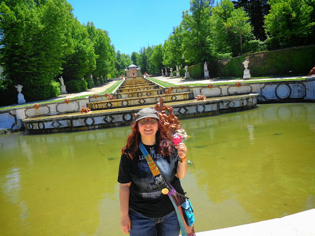 La Granja de San Idelfonso y su traveller :) La Granja de San Idelfonso y su traveller :)