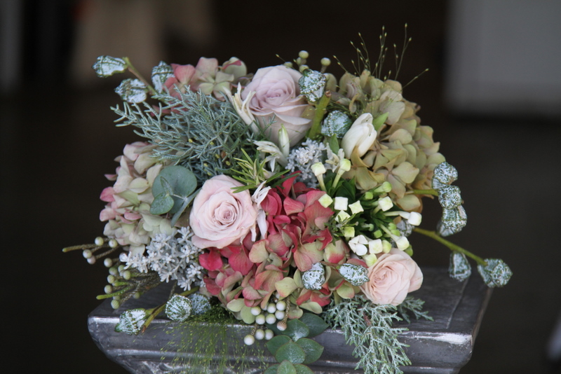 Vintage Christmas Wedding Bouquet