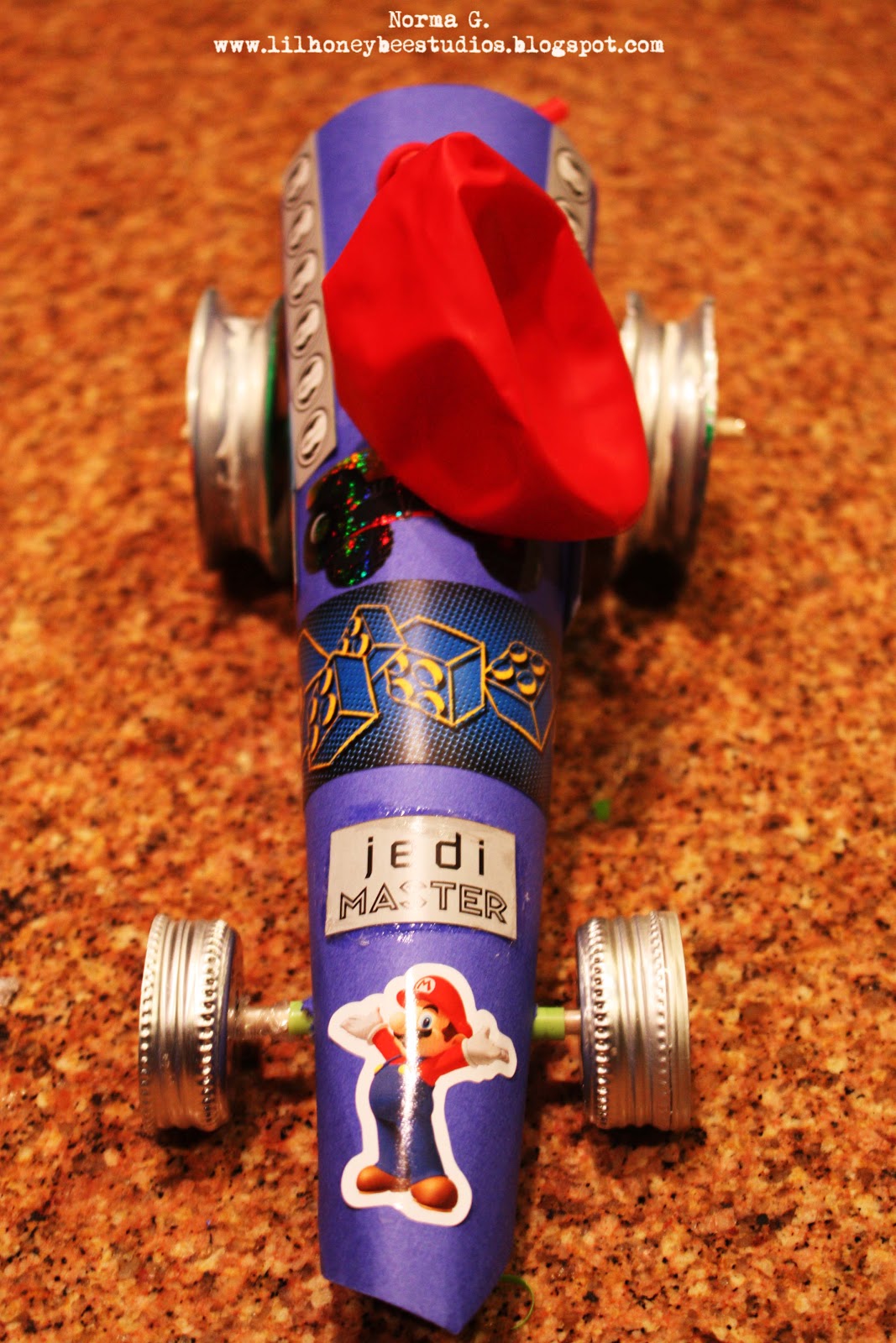 Little Honey Bee Studios Balloon Car