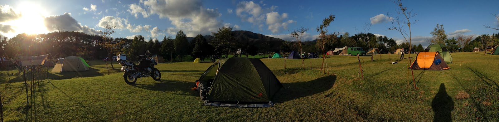 ｇｓと旅の道標 大山 蒜山キャンプ 一日目
