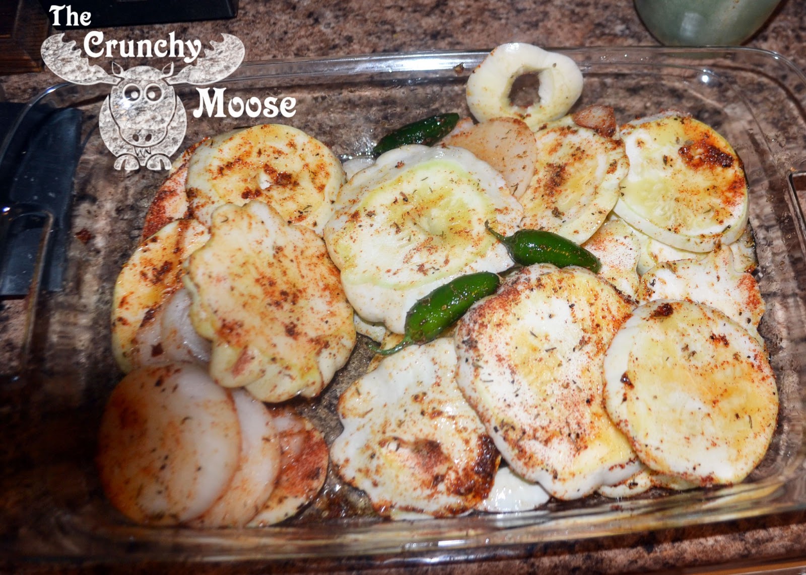 The Crunchy Moose Grilled Chicken & Patty Pan Squash