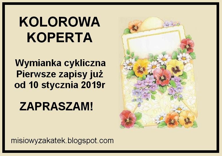 Kolorowa koperta