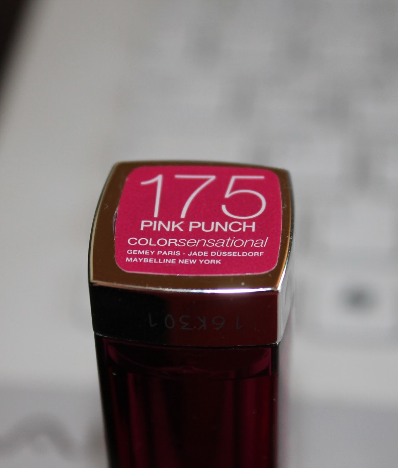 Kozmetik Blogum Maybelline 175 Pink Punch Ruj
