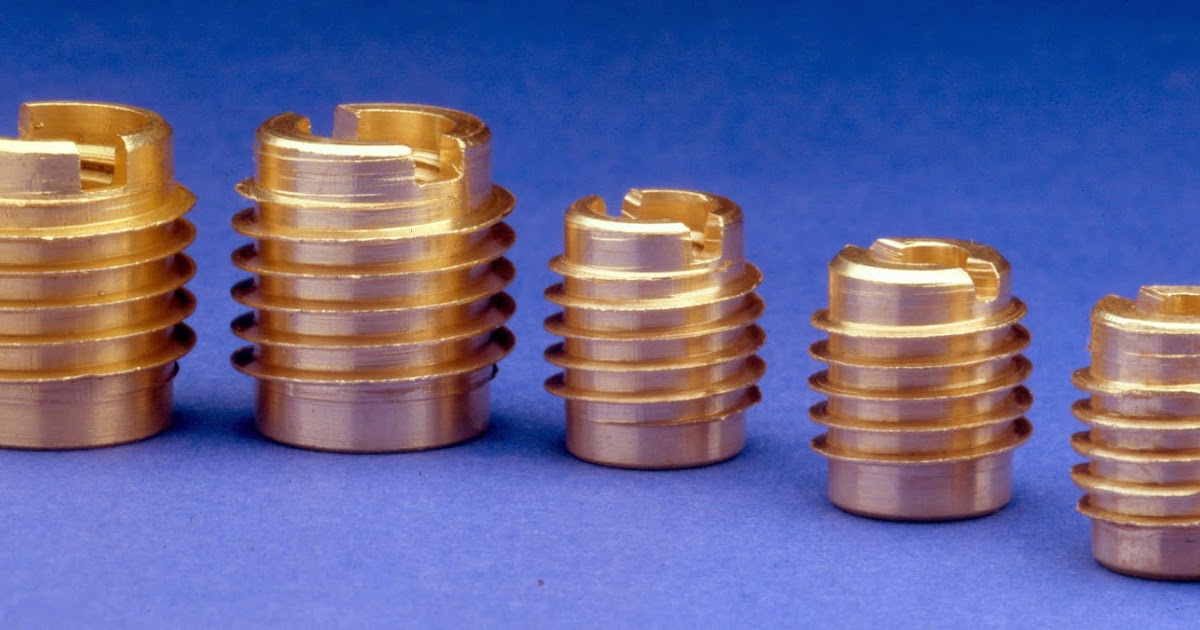 EZ LOK Threaded Inserts EZ LOK Knife Thread Inserts for Hard Wood