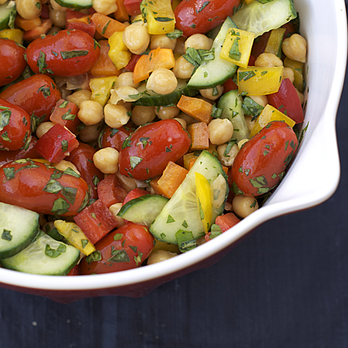 Colorful Chickpea Salad