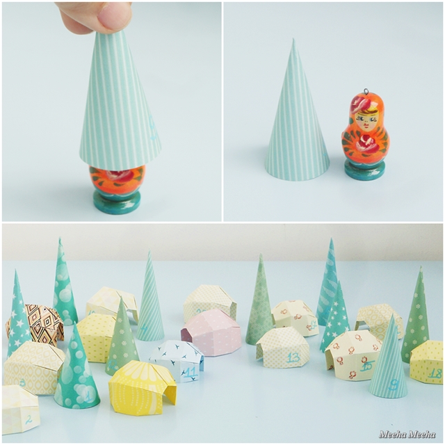 Meeha Meeha DIY Advent Calendar Igloo Village!