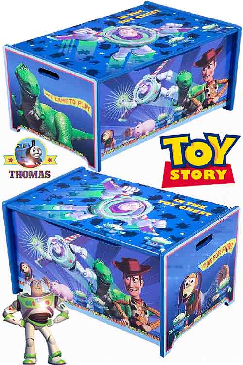 Toy storage boxes ideas Thomas the train toy box furniture chests