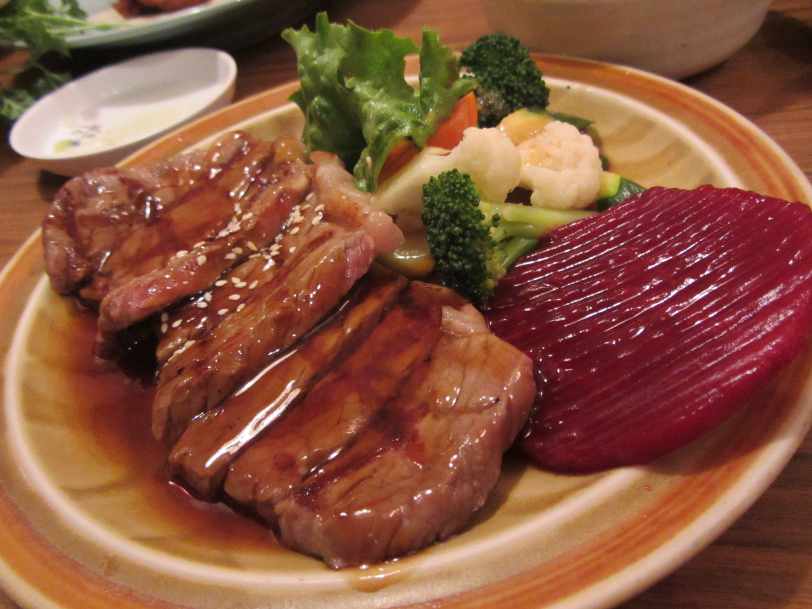Sukiyaki Steak