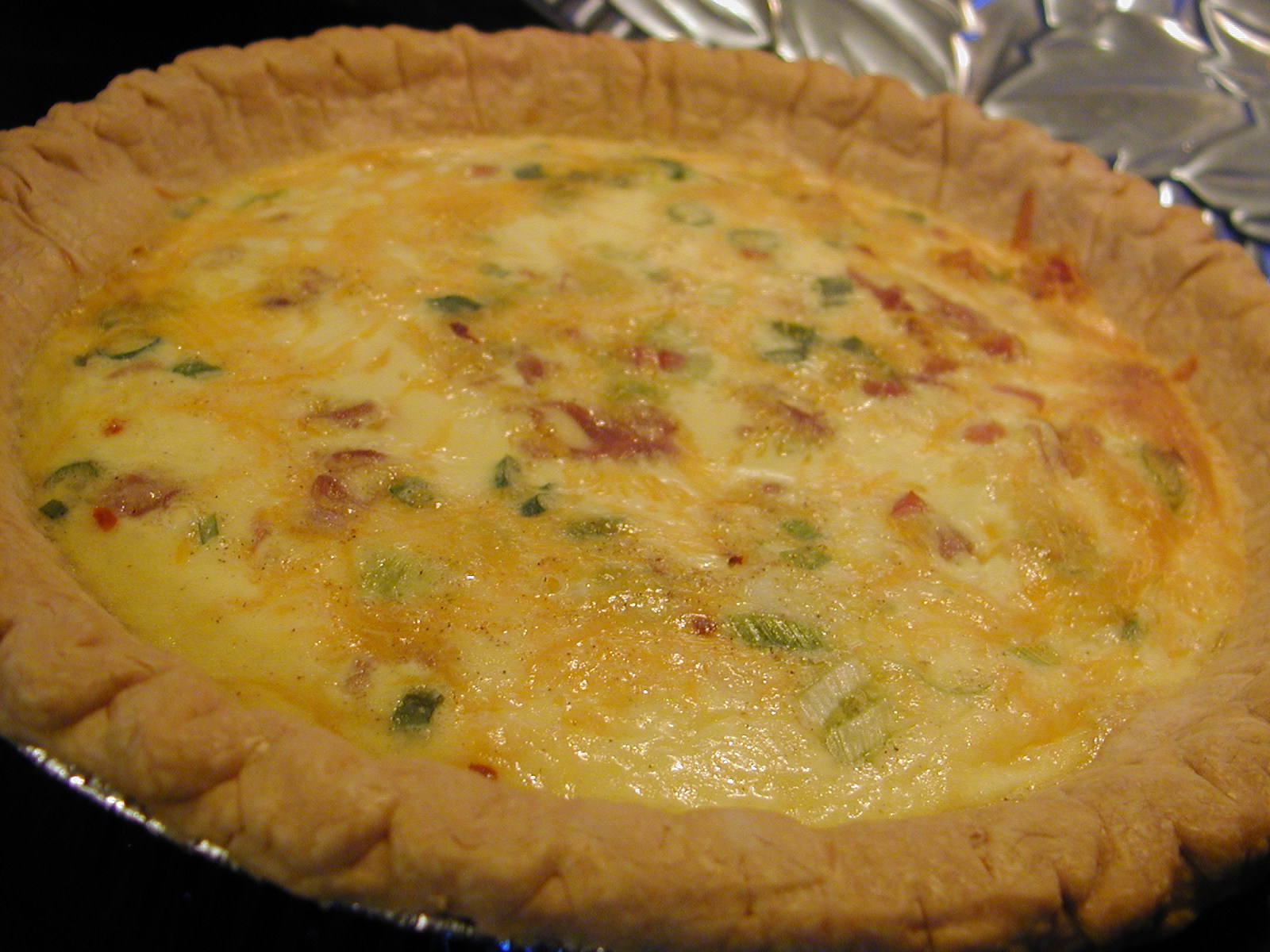 Sunday Morning Refrigerator Pie...aka Easy Quiche
