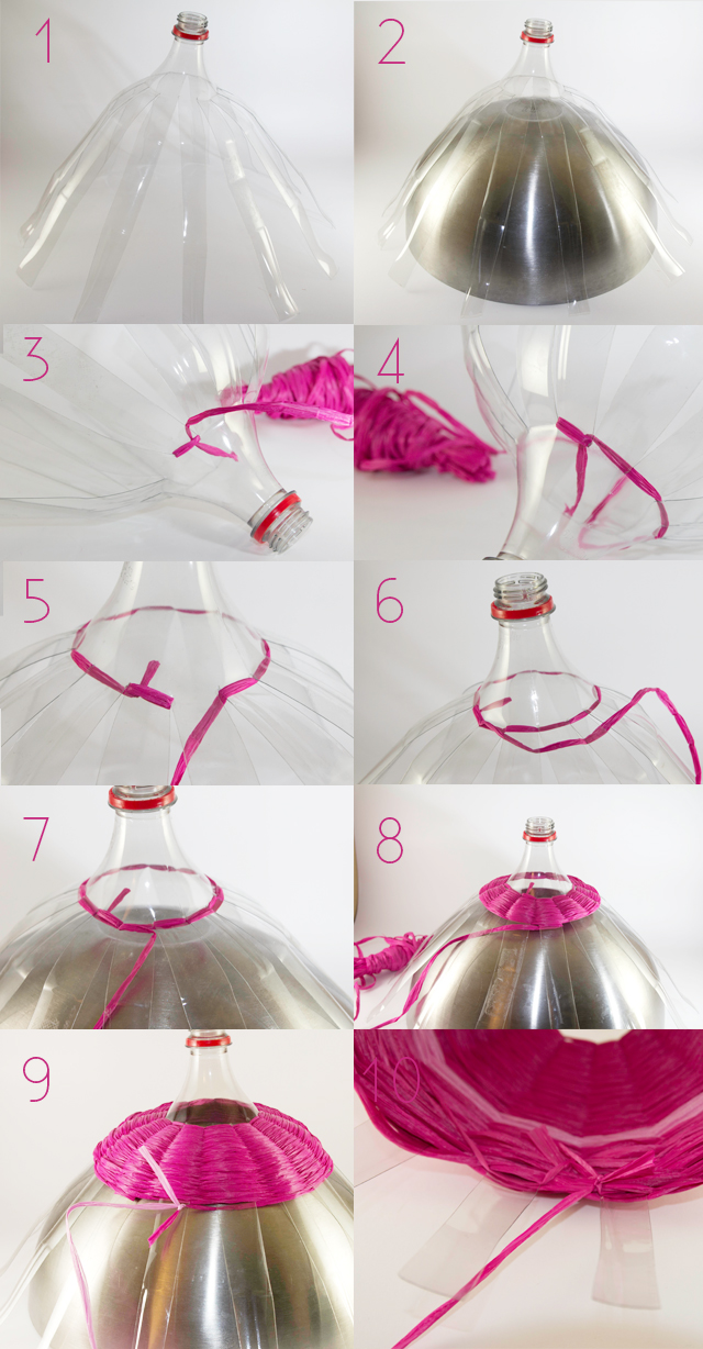 PET Flasche zur Abdeckhaube Selbermachen Abdeckhaube