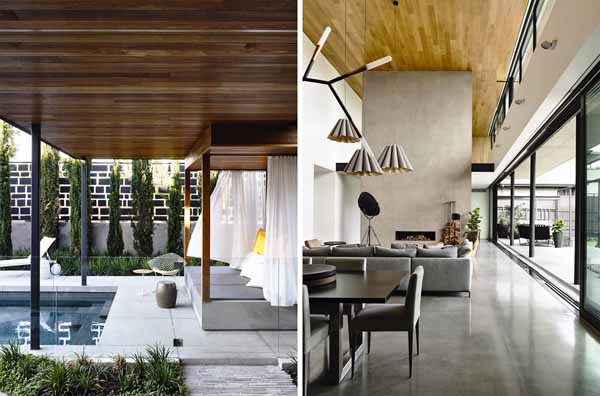Exterior to Interior Concrete House By Matt Gibson Architecture exterior and interior