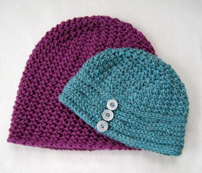 ... Happiness: Two Roads Hat Free Crochet Pattern & Tutorial ~ Version One