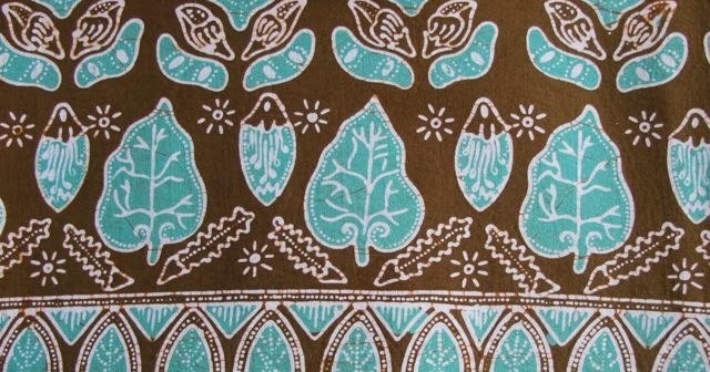 Batik Motif Khas Lombok Motif Daun Sirih