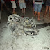 Frontier colide, arrasta moto por 40 metros e deixa uma vítima fatal em Amarante, na BR-343