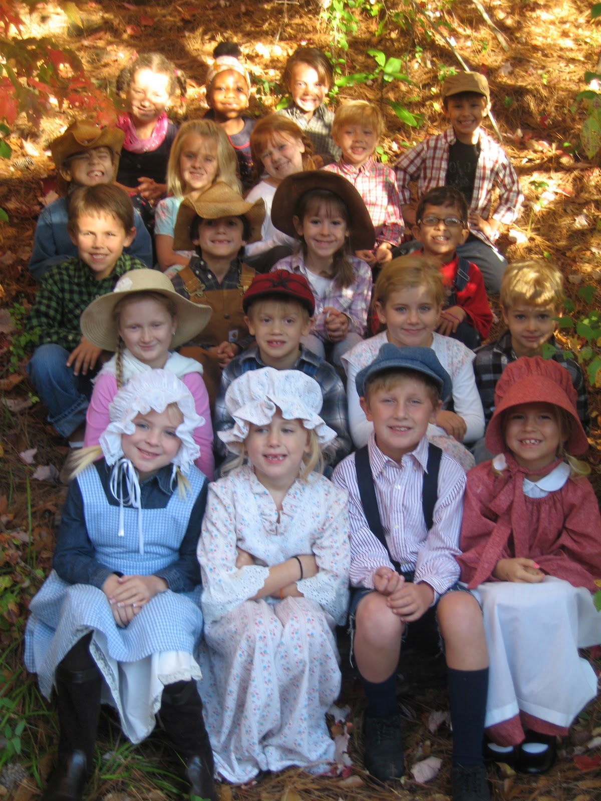 The Donoho School First Graders Enjoy "Old Fashion Day"