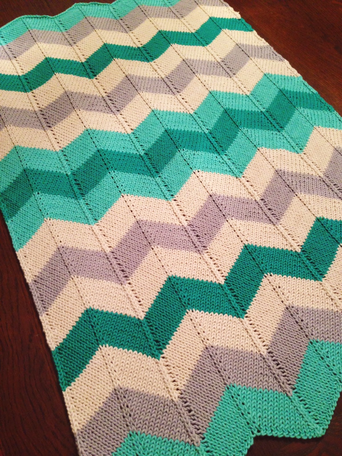 How To Knit A Chevron Baby Blanket at Sean Chamberlain blog