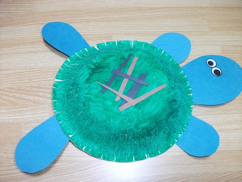Preschool Crafts for Kids*: Easy Turtle Paper Bowl Craft