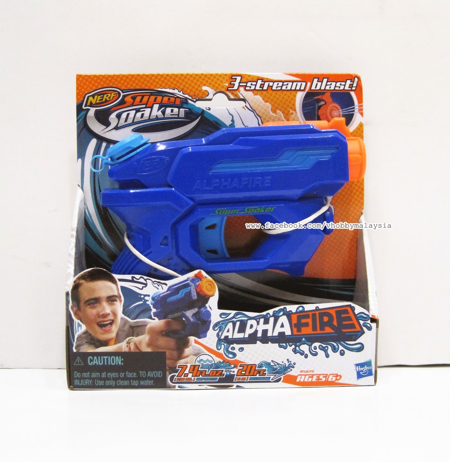 nerf super soaker alpha fire