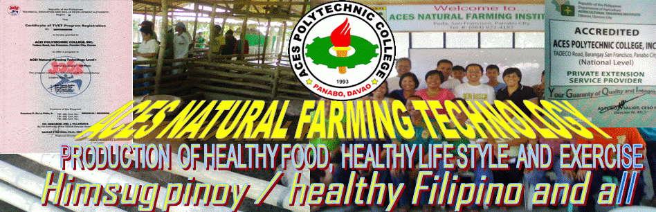 ACES NATURAL FARMING TECHNOLOGY for HEALTH WELLNESS WEALTH