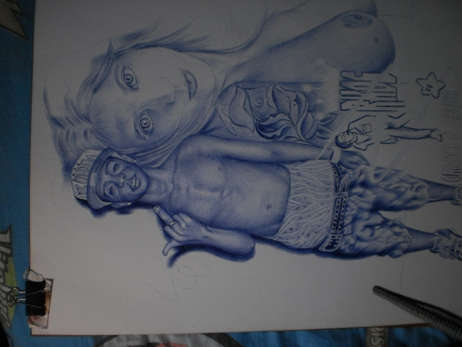 dibujo con boligrafo dibujo con boligrafo