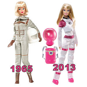 barbie astronauta 1965