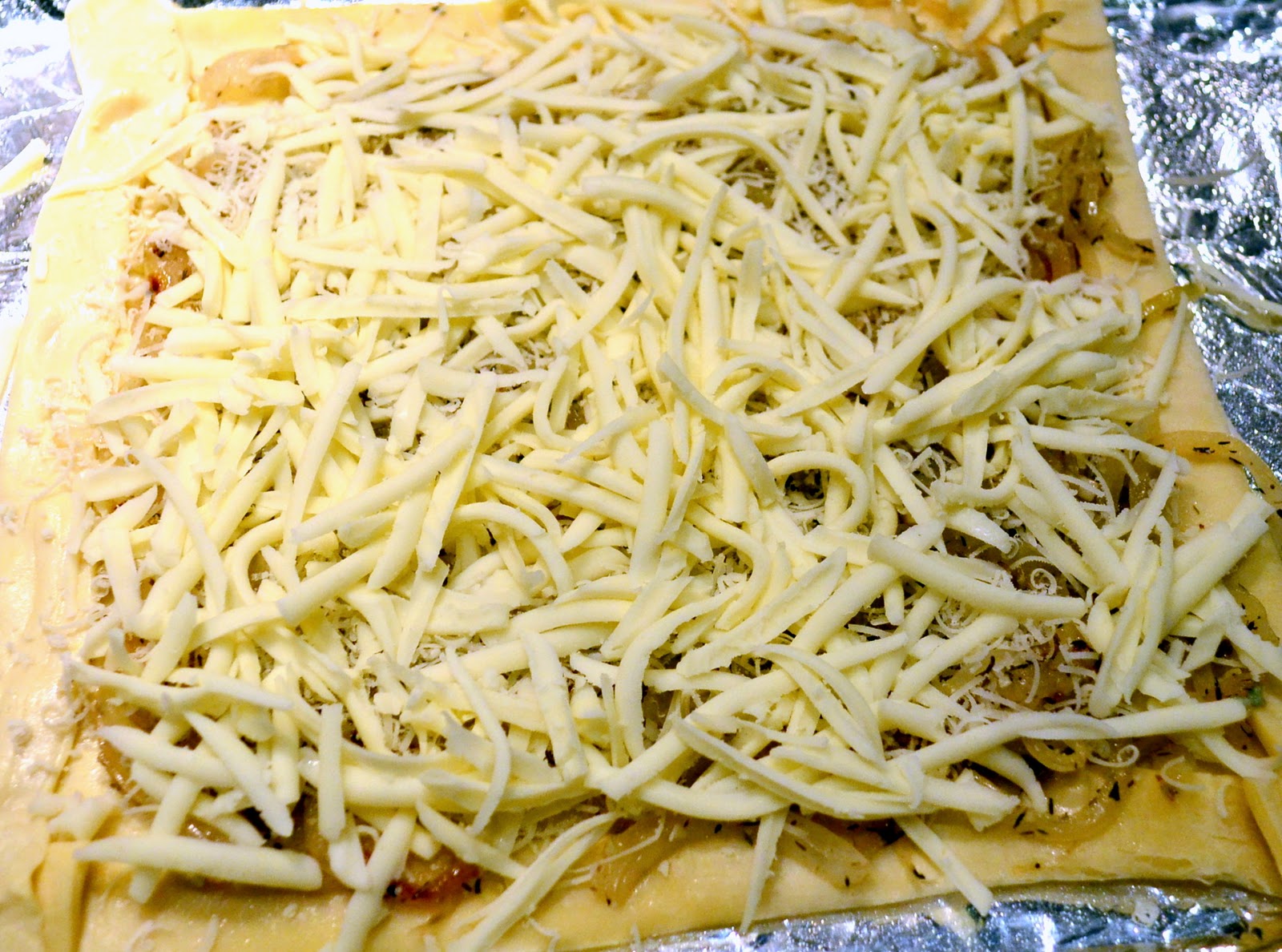 These Peas Taste Funny ZucchiniCaramelized Onion Tart