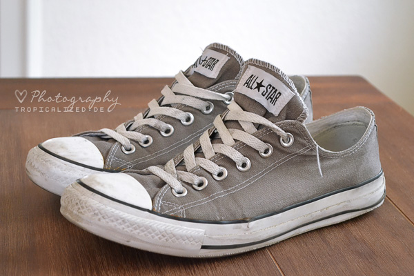 Converse Chucks low grau