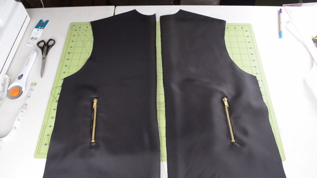 Bomber Jacket Tutorial Diagrams and Pictures