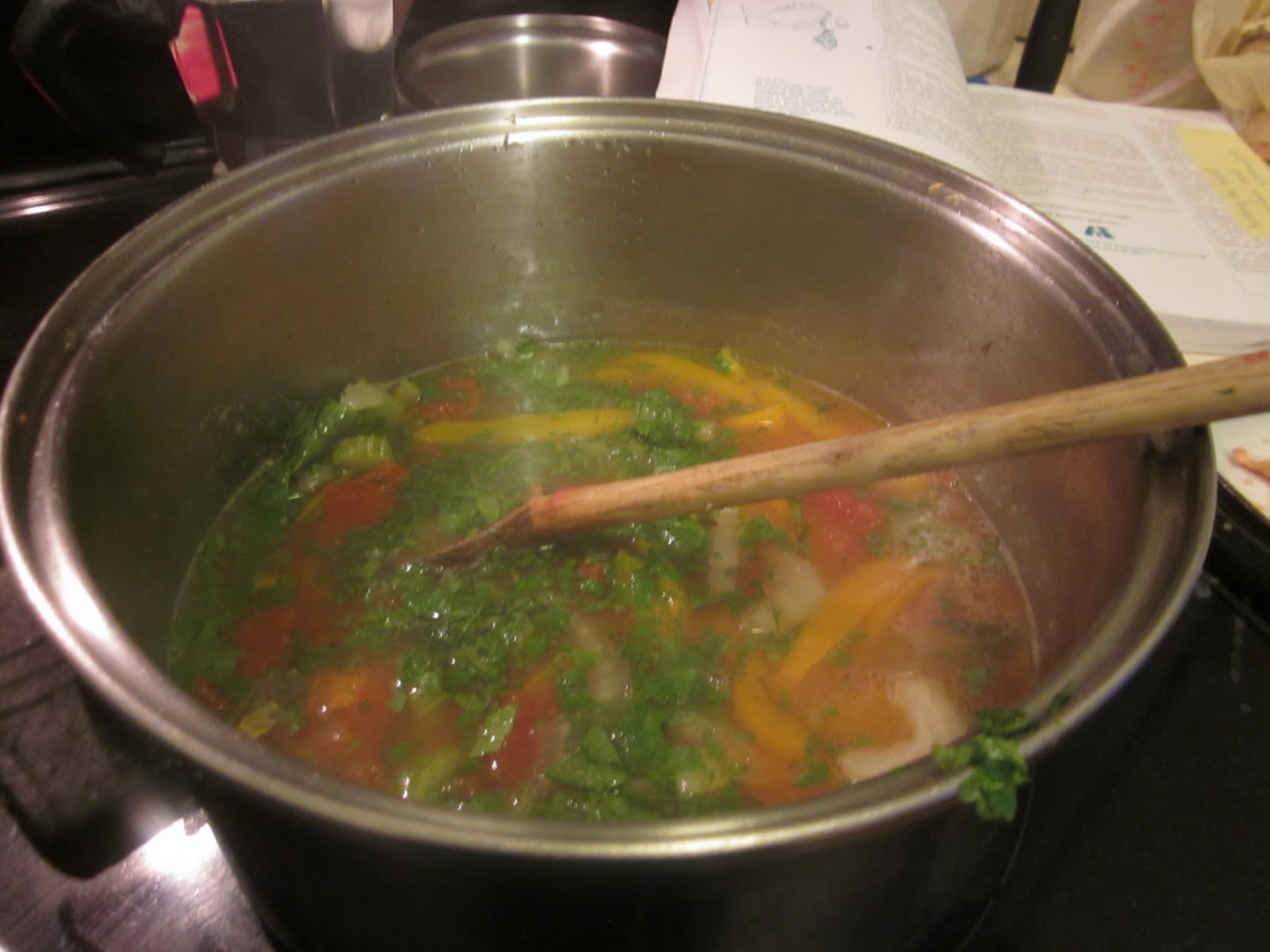Fiddling thru Fiddlehead Thai Fish Soup