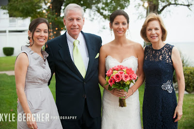 The Bride with her Family