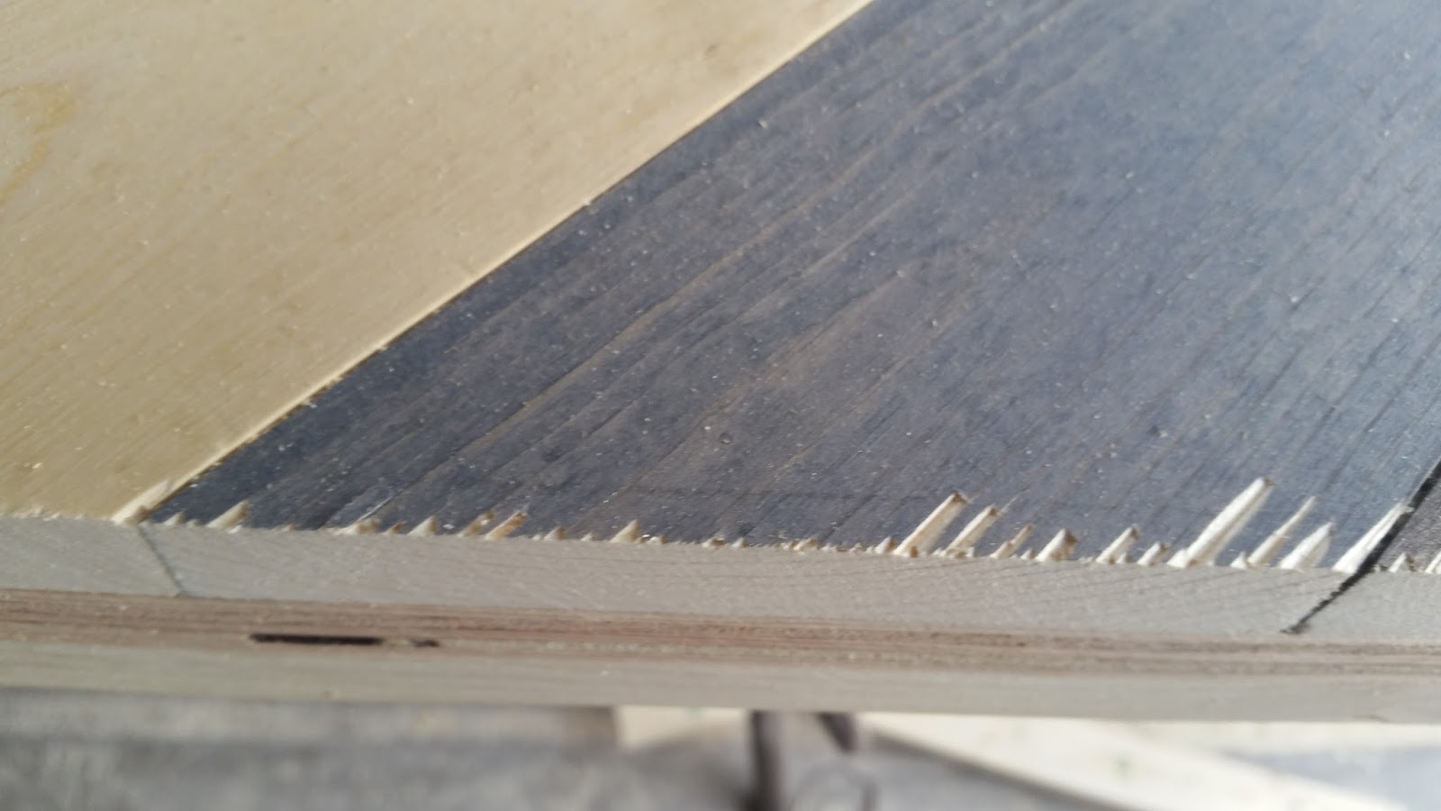 [Need Help] How to fill plywood tearout before staining r