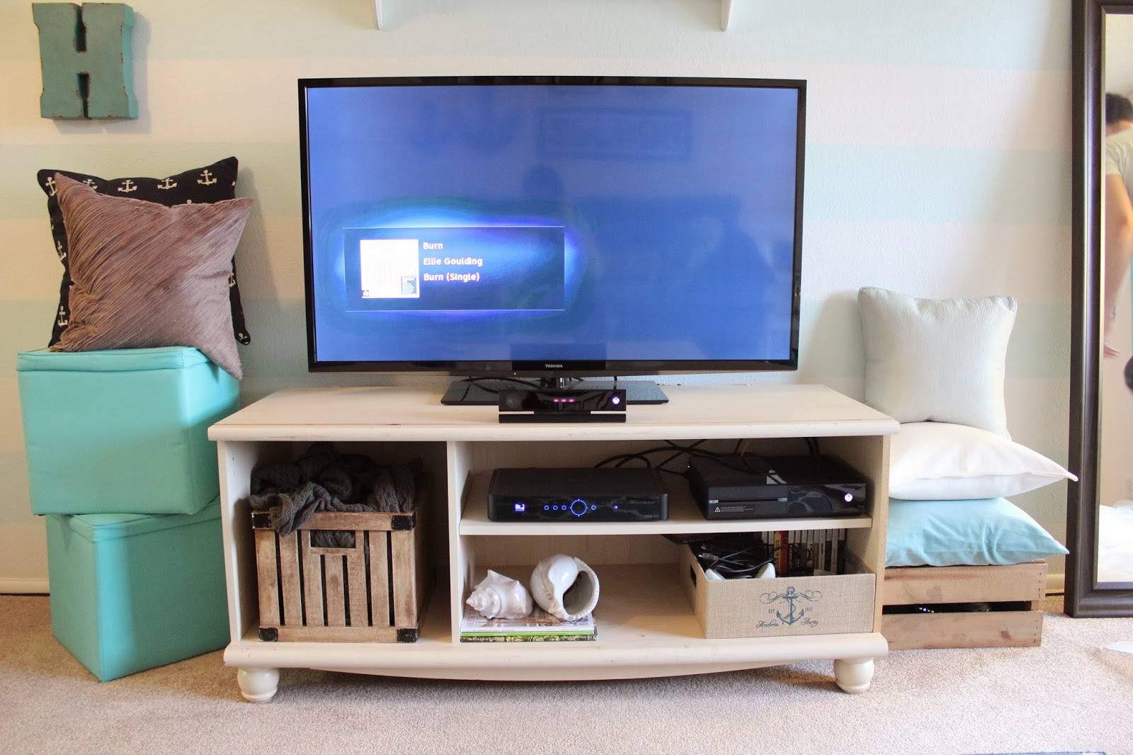 The Holderness' DIY Entertainment Center