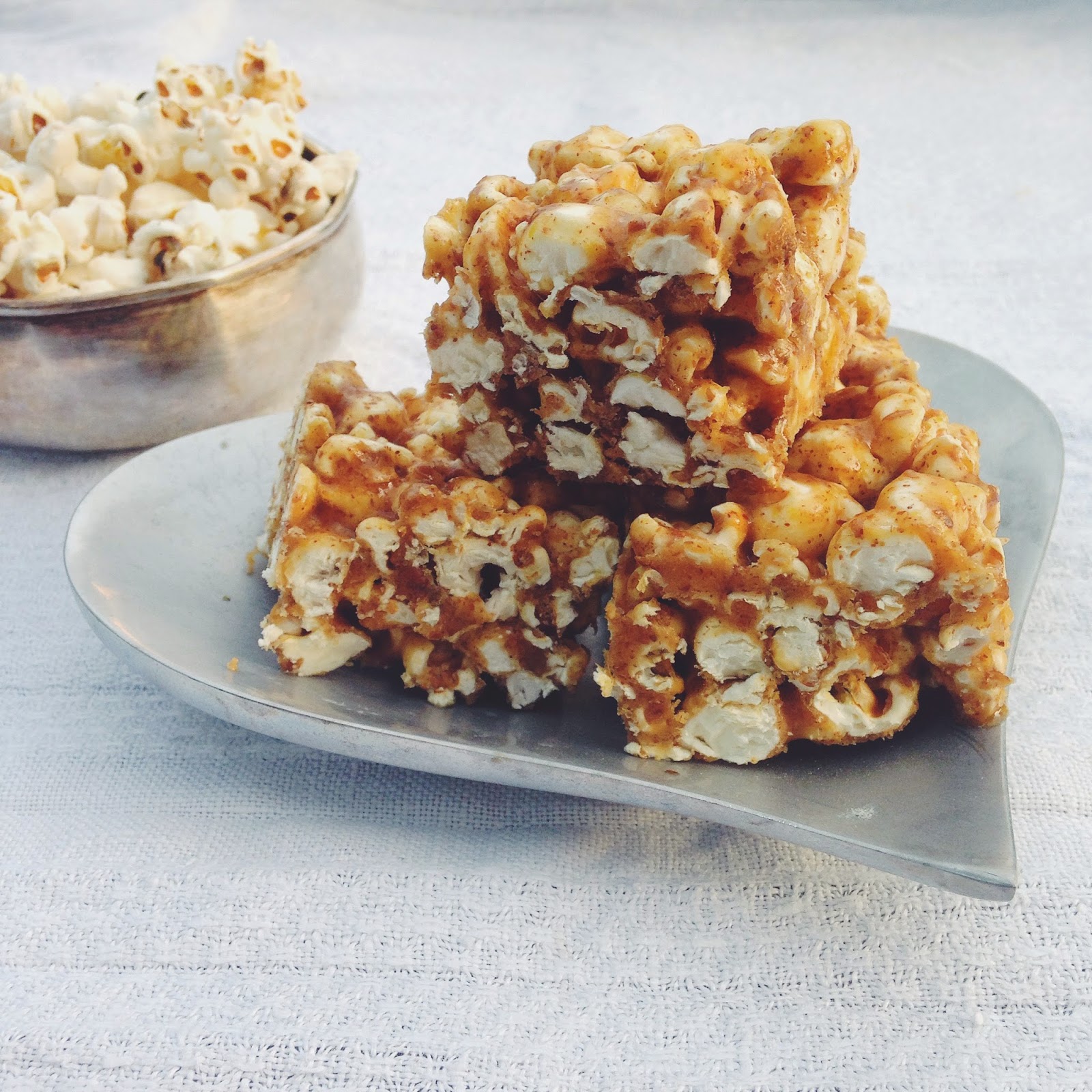 Banana Bambinos Popcorn "Granola" Squares
