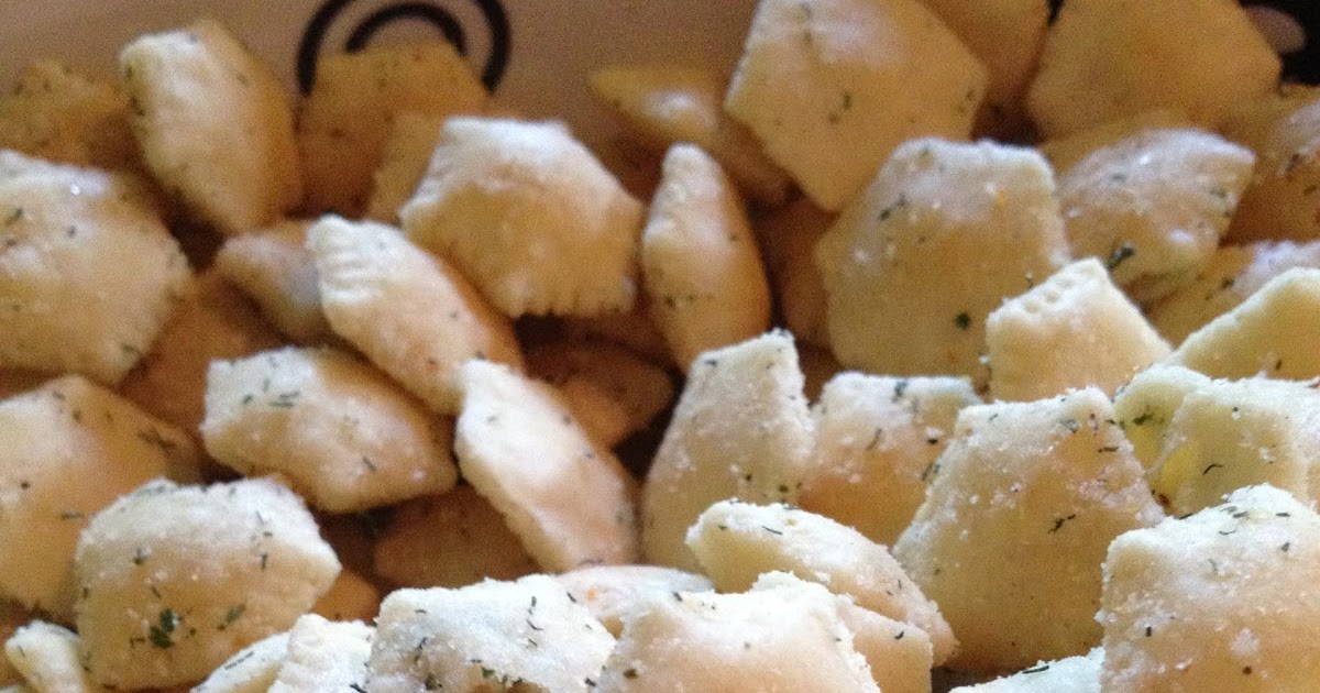 Craving Comfort The Best Oyster Cracker Snack Mix