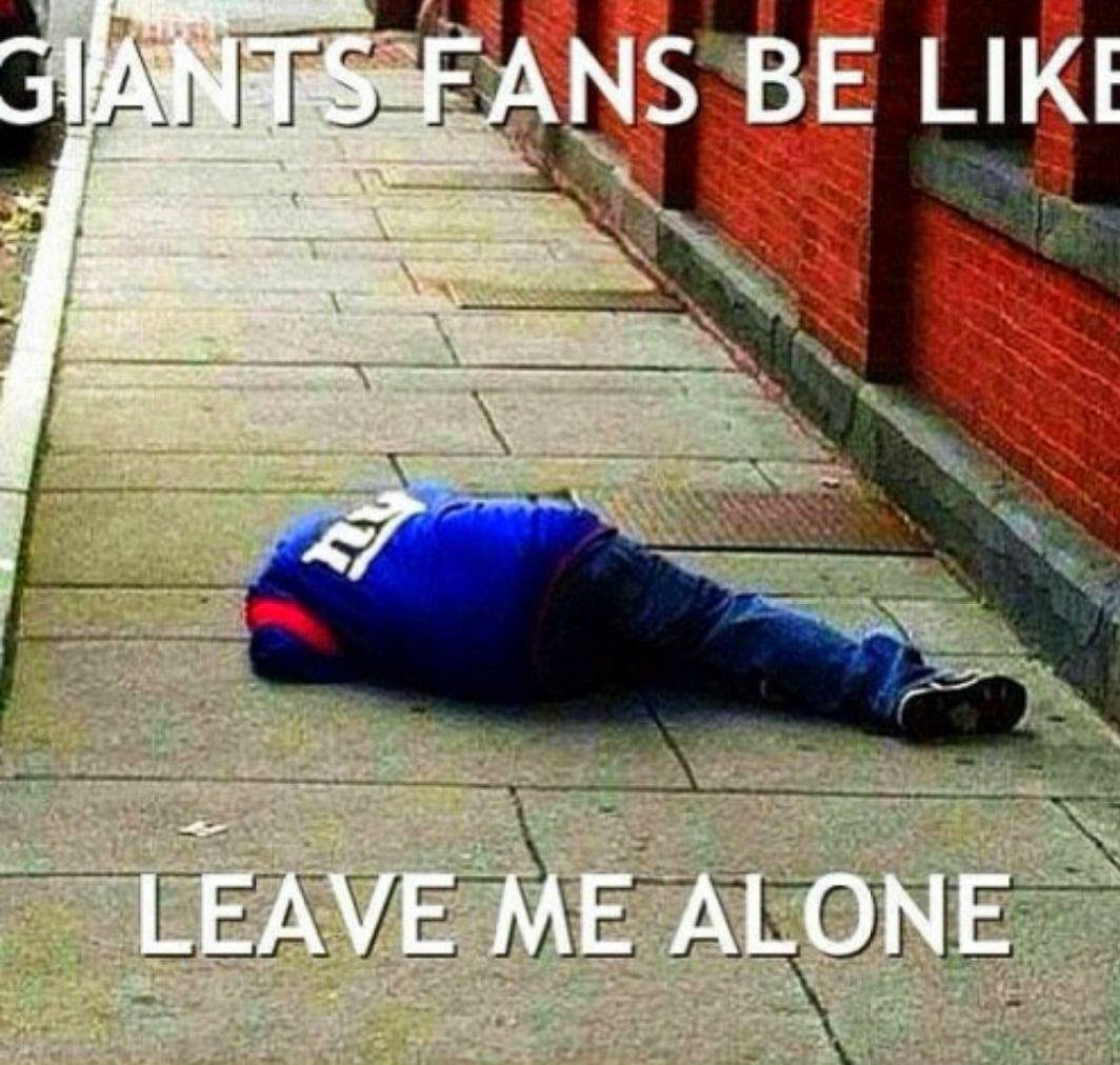 giants fans be like leave me alone